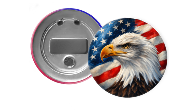 2.25" Custom Button | Specialty Backings