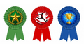 2.25" Custom Rosette Button Set | 10 Colors