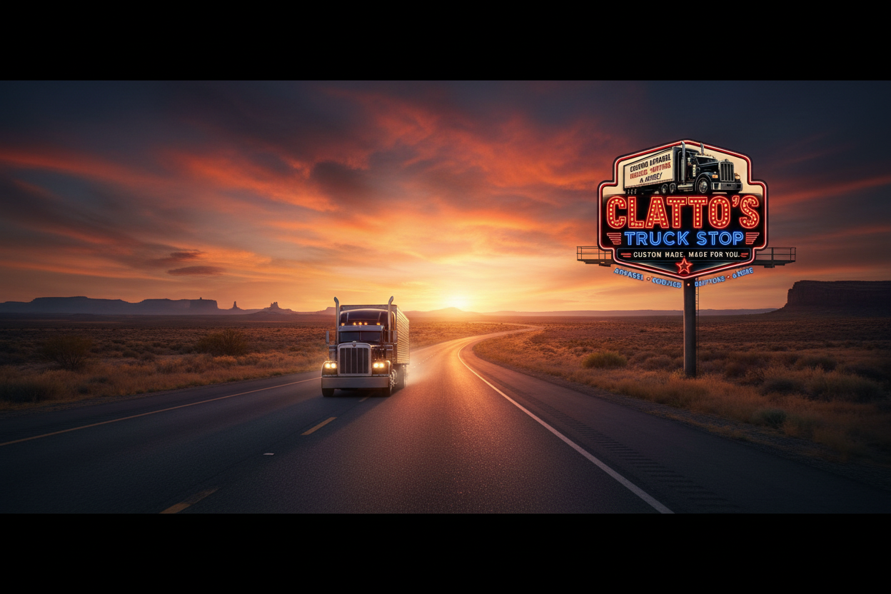 Clatto's Truck Stop Hero Image